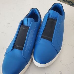Aldo Blue Slip-On Sneakers